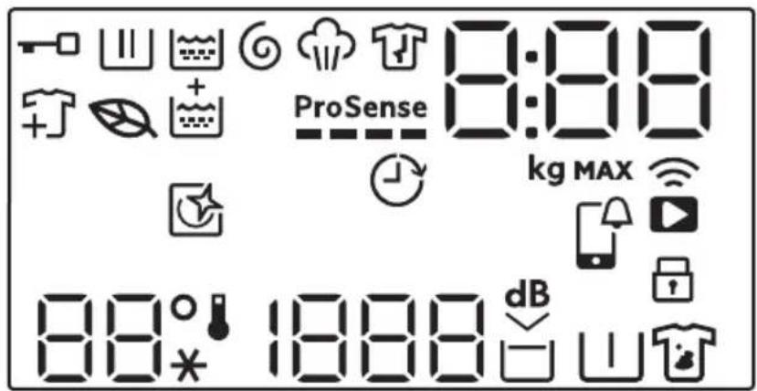 AEG LFR83944OC - Displej - 1