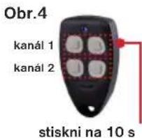 Elektrobock PocketHome PH-SB10 - Párování vysílače - 5