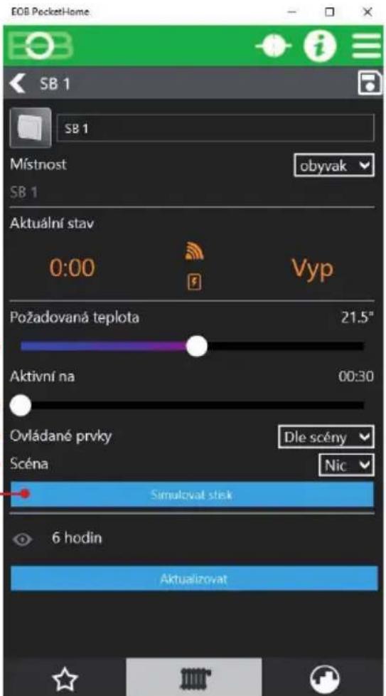Elektrobock PocketHome PH-SB10 - Požadovaná teplota - - 1