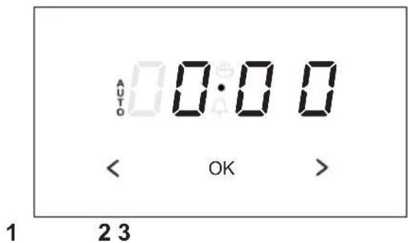 AUTO 0:00 < OK > 1 2 3