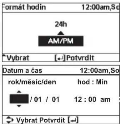 PANASONIC WH-UDZ16KE5 - Nastavení hodin - 2