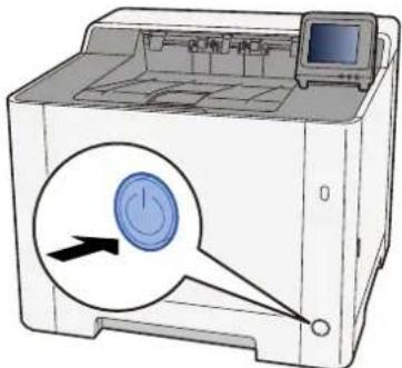 Utax P-C2651DW - Vypněte vypínač. - 1