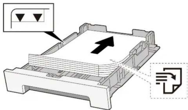 Utax P-C2651DW - Vložte papír. - 1
