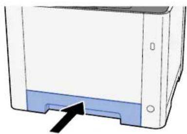 Utax P-C2651DW - Opatrně zasuňte zásobník 1 zpět. - 1