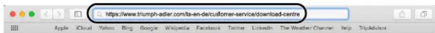Utax P-C2651DW - Stáhněte si software z webu. - 1