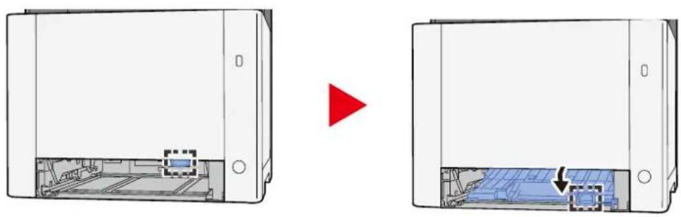 Utax P-C2651DW - Otevřete podávací kryt. - 1