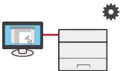 Utax P-C2651DW - Provádějte operace dálkově (Embedded Web Server RX) - 1