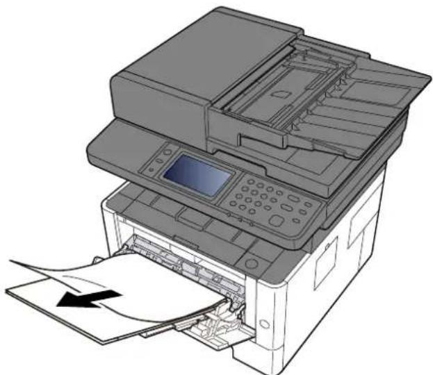 Utax P-4027iw MFP - Odstraňte veškerý vzpříčený papír. - 1
