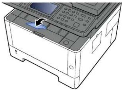 Utax P-4027iw MFP - Zarážka papíru - 1