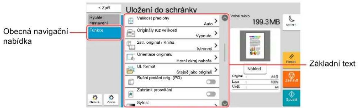 Utax 7058i - Vlastní schránka (Uložit soubor, Tisk, Odeslat) - 1