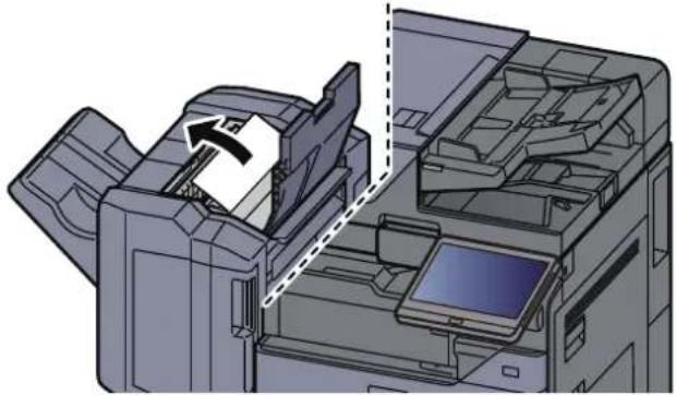 Utax 7058i - Odstraňte veškerý vzpříčený papír. - 1