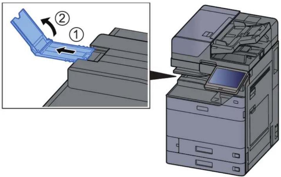 Utax 7058i - Zarážka papíru - 1