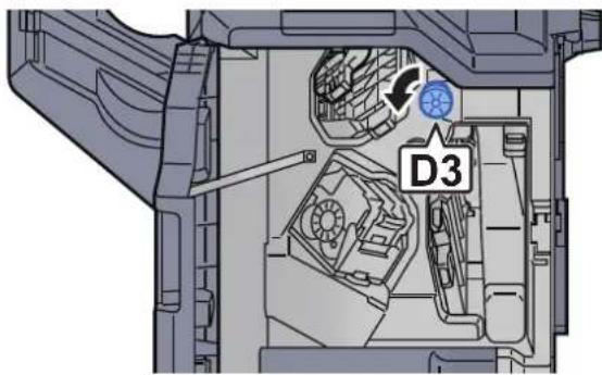 Utax 7058i - Otočte knoflík (D3). - 1
