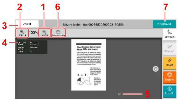 Utax 7058i - Zvolte kartu [Náhled] > [Náhled]. - 2