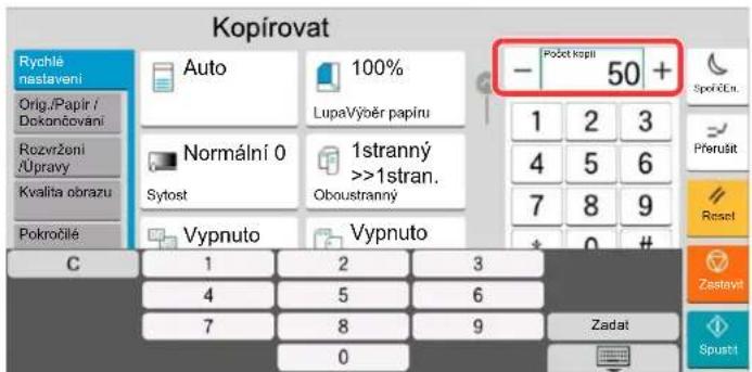 Utax 7058i - Základní obsluha - 2