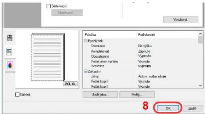 Utax 7058i - Zadejte rozměr papíru. - 3