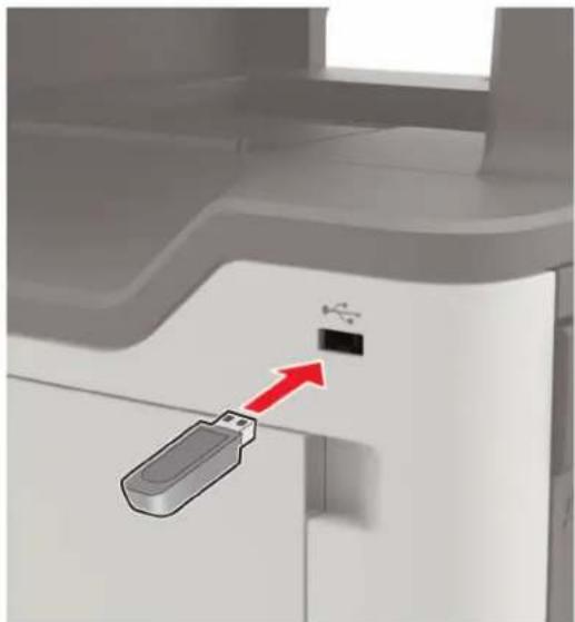 LEXMARK MB2546 - Skenování na jednotku paměti flash - 1