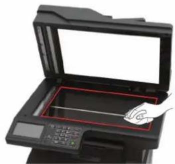 LEXMARK MB2546 - Čištění skeneru - 4