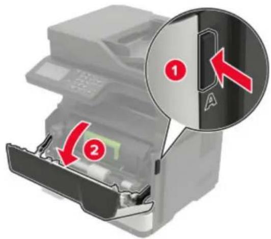 LEXMARK MB2546 - Výměna tonerové kazety - 1