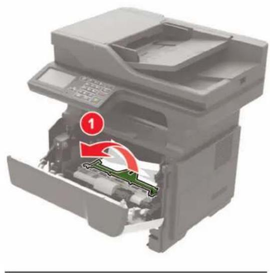 LEXMARK MB2546 - Zaseknutí papíru ve dvířkách A - 7