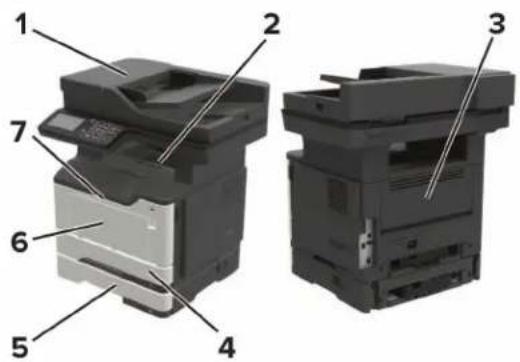 LEXMARK MB2546 - Poznámky: - 1