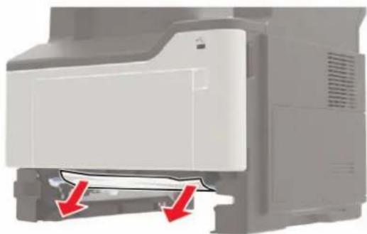 LEXMARK MB2546 - Uvíznutí papíru v zásobnících - 2
