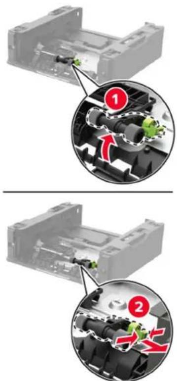 LEXMARK MB2546 - Výměna sestavy zaváděcího válce. - 4
