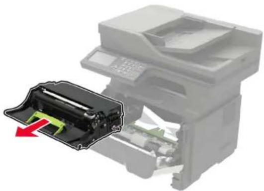 LEXMARK MB2546 - Zaseknutí papíru ve dvířkách A - 4