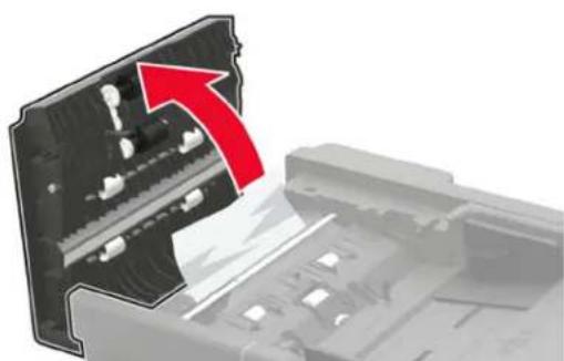 LEXMARK MB2546 - Uvíznutí papíru v podavači ADF - 1
