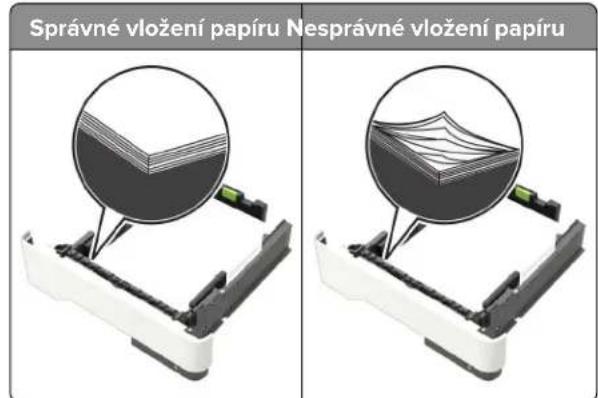 LEXMARK MB2546 - Vložte správně papír. - 1