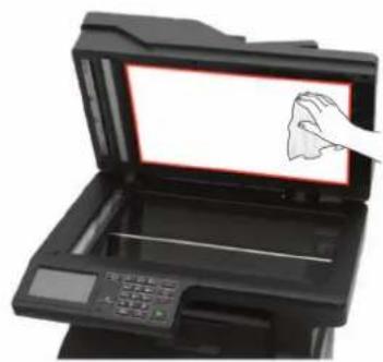 LEXMARK MB2546 - Čištění skeneru - 5