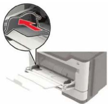 LEXMARK MB2546 - Vkládání médií do univerzálního podavače - 2