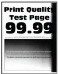 LEXMARK MB2546 - Svislé tmavé pásy - 1