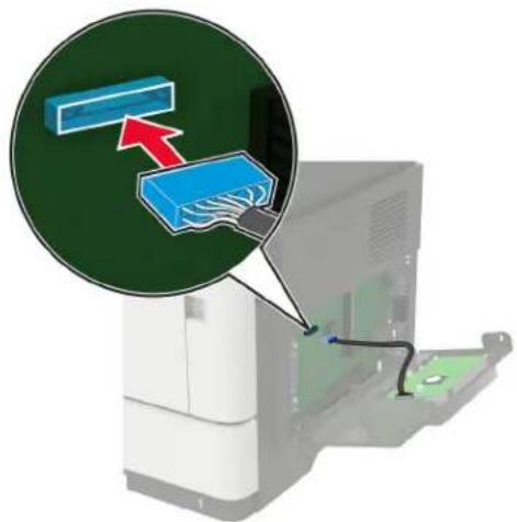 LEXMARK MB2546 - Instalace portu Internal Solutions Port - 8