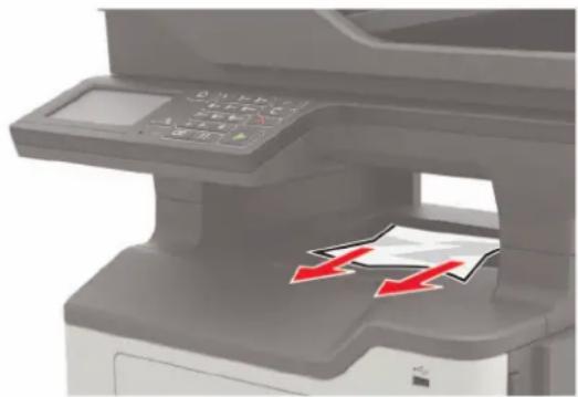 LEXMARK MB2546 - Uvíznutí papíru ve standardním odkladači - 1