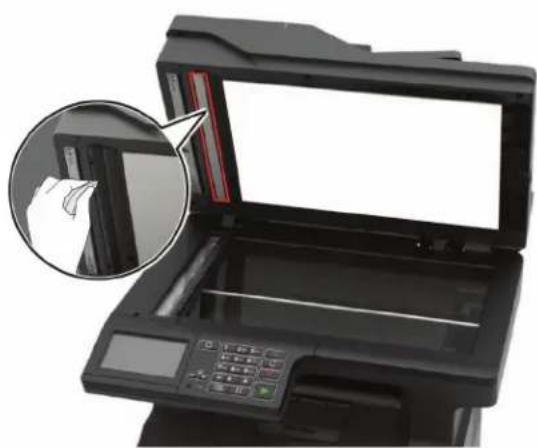 LEXMARK MB2546 - Čištění skeneru - 3