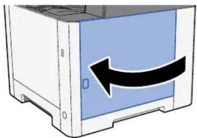 Utax P-C2656w MFP - Zavřete pravý kryt. - 1