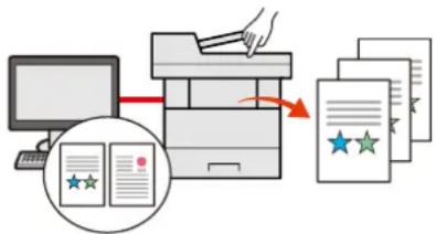 Utax P-C2656w MFP - Prevence ztráty hotových dokumentů (soukromý tisk) - 1