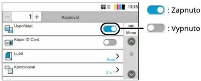 Utax P-C2656w MFP - Obrazovka nastavení displeje - 3