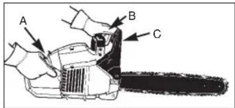 A B C