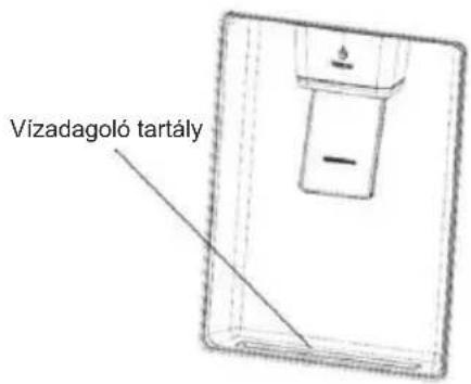 Vízadagoló tartály