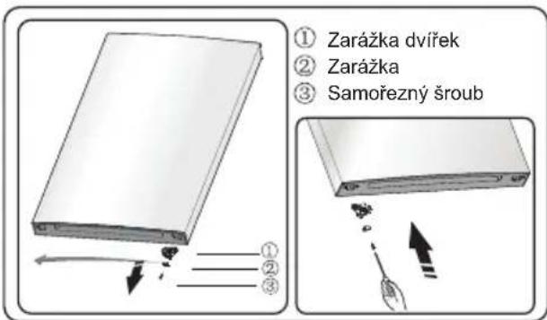 HISENSE RB395N4BCE - Změna směru otevírání dvířek - 12