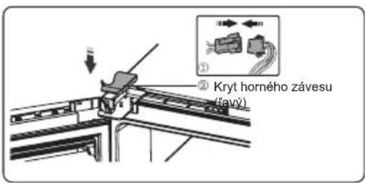 Kryt horného závesu (ľavý)