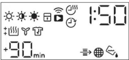 ELECTROLUX EW9D494SCC - Displej - 1