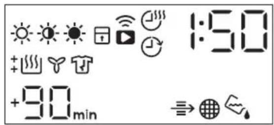 ELECTROLUX EW9D494SCC - Displej - 1