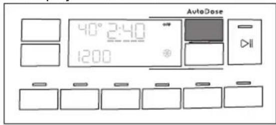 ELECTROLUX EW6F3494ACC - Přepnutí z funkce AutoDose na manuální dávkování - 2