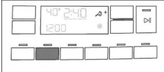 ELECTROLUX EW6F3494ACC - Popis ovládacího panelu - 2