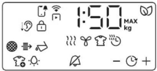 ELECTROLUX EW8D597RCC - Displej - 1
