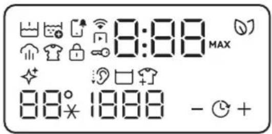 ELECTROLUX EW7F5692QC - Displej - 1
