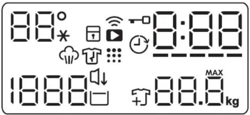 ELECTROLUX EW7F4492QC - Displej - 1